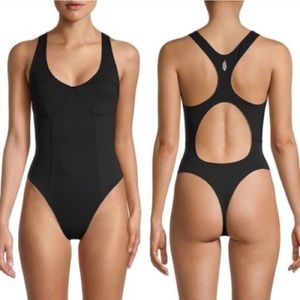 NWT Free People Movement Bare It All Bodysuit M